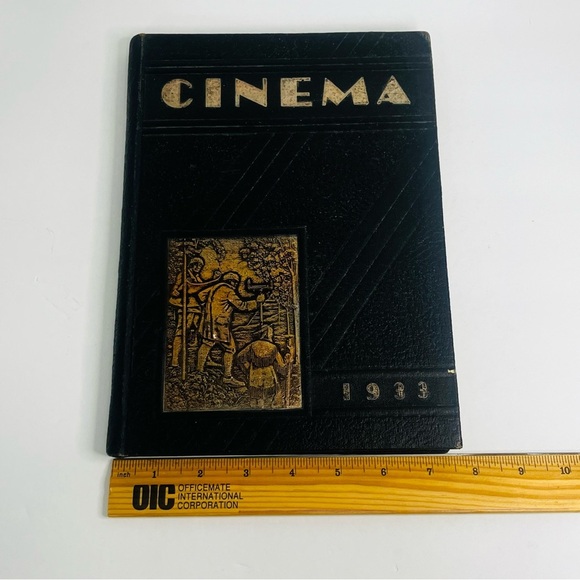 1933 lakewood high school yearbook ohio vintage cinema - Picture 2 of 13